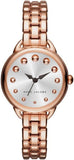 Marc Jacobs Betty White Dial Rose Gold Steel Strap Watch for Women - MJ3496 Buy Now By Marc Jacobs