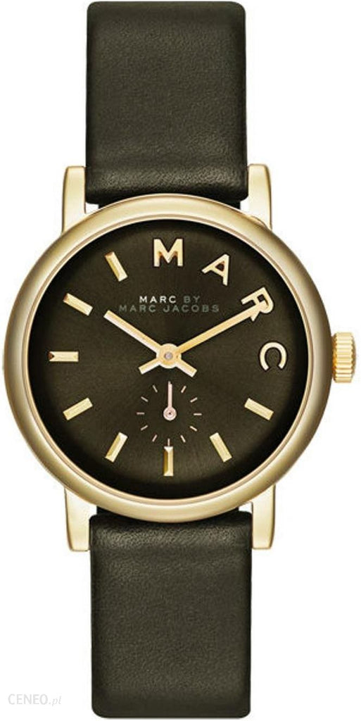 Marc Jacobs Baker Olive Dial Olive Leather Strap Watch for Women - MBM1330 Buy Now By Marc Jacobs