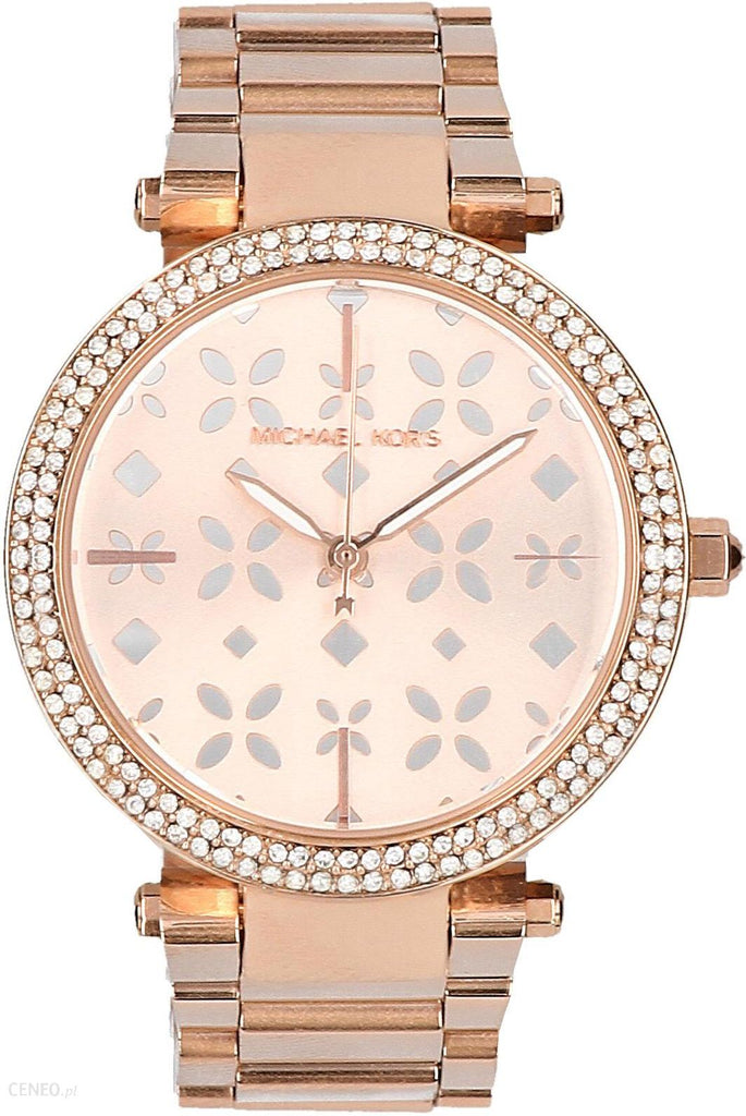 Michael Kors Parker Rose Gold Dial Steel Strap Watch for Women - MK6470 Buy Now By Michael Kors
