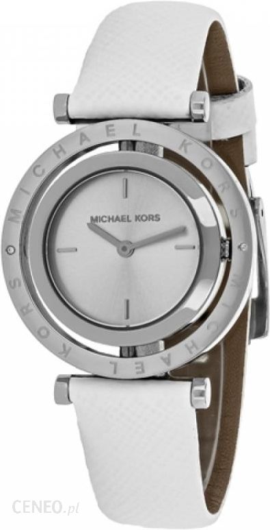 Michael Kors Averi Silver Dial White Leather Strap Watch for Women - MK2524 Buy Now By Michael Kors