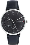Tommy Hilfiger Brooklyn Black Dial Black Leather Strap Watch for Men - 1791509 Buy Now By Tommy Hilfiger