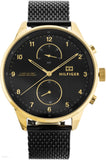 Tommy Hilfiger Chase Quartz Black Dial Black Mesh Bracelet Watch for Men - 1791580 Buy Now By Tommy Hilfiger