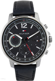 Tommy Hilfiger London Chronograph Grey Dial Black Leather Strap Watch for Men - 1791533 Buy Now By Tommy Hilfiger