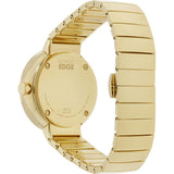 Movado Edge Gold Dial Gold Steel Strap Watch for Women - 3680014 Buy Now By Movado