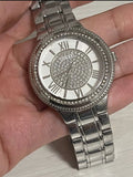 Guess Madison Diamonds Silver Dial Silver Steel Strap Watch for Women - W0637L1 Buy Now By Guess