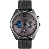 Tommy Hilfiger Deacon Multifunction Black Dial Black Mesh Bracelet Watch for Men - 1791546 Buy Now By Tommy Hilfiger