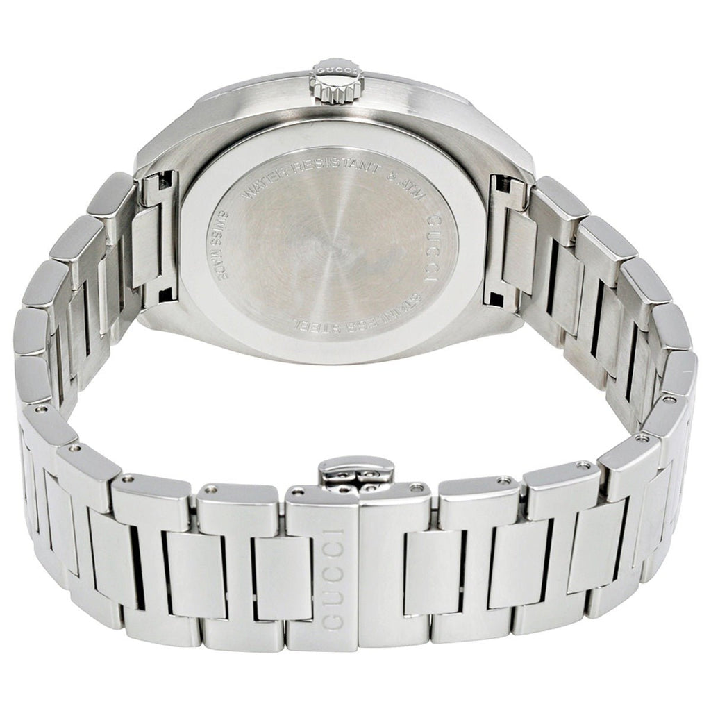 Gucci GG2570 Diamonds White Dial Silver Steel Strap Watch For Women - YA142403 Buy Now By Gucci