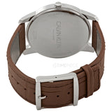 Calvin Klein City Brown Dial Brown Leather Strap Watch for Men - K2G211GK Buy Now By Calvin Klein