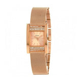 Guess Nouveau Diamonds Rose Gold Dial Rose Gold Mesh Bracelet Watch for Women - W0127L3 Buy Now By Guess
