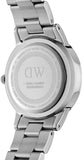 Daniel Wellington Iconic Link White Dial Silver Steel Strap Watch For Women - DW00100207 Buy Now By Daniel Wellington