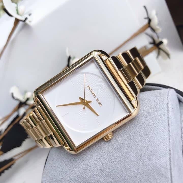 Michael Kors Lake Quartz White Dial Gold Steel Strap Watch For Women - MK3644 Buy Now By Michael Kors