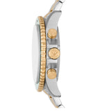 Emporio Armani Diver Chronograph Green Dial Two Tone Steel Strap Watch For Men - AR11361 Buy Now By Emporio Armani