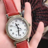 Coach Madison White Dial Red Leather Strap Watch for Women - 14502400 Buy Now By Coach