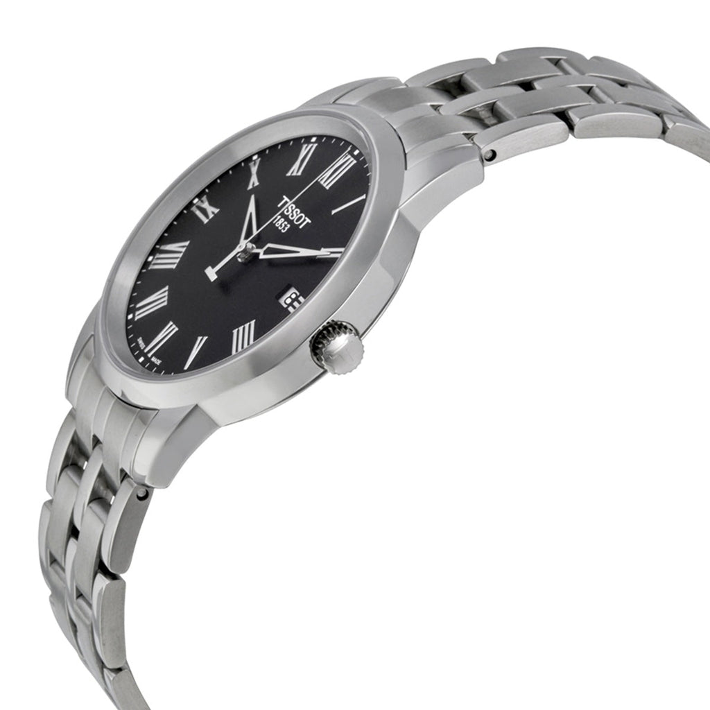 Tissot T Classic Dream Black Dial Silver Steel Strap Watch for Men - T033.410.11.053.01 Buy Now By Tissot