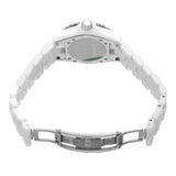 Chanel J12 Quartz Diamonds Pink Dial White Steel Strap Watch for Women - J12 H5513 Buy Now By Chanel