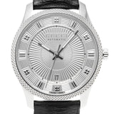 Gucci G Timeless Eryx Silver Dial Black Leather Strap Watch For Men - YA126338 Buy Now By Gucci