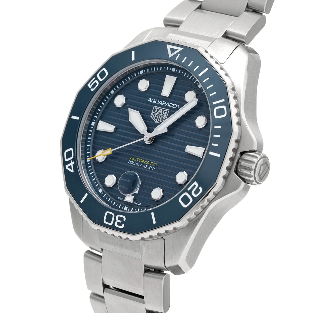 Tag Heuer Aquaracer Professional 300 Automatic Blue Dial Silver Steel Strap Watch for Men - WBP201B.BA0632 Buy Now By Tag Heuer