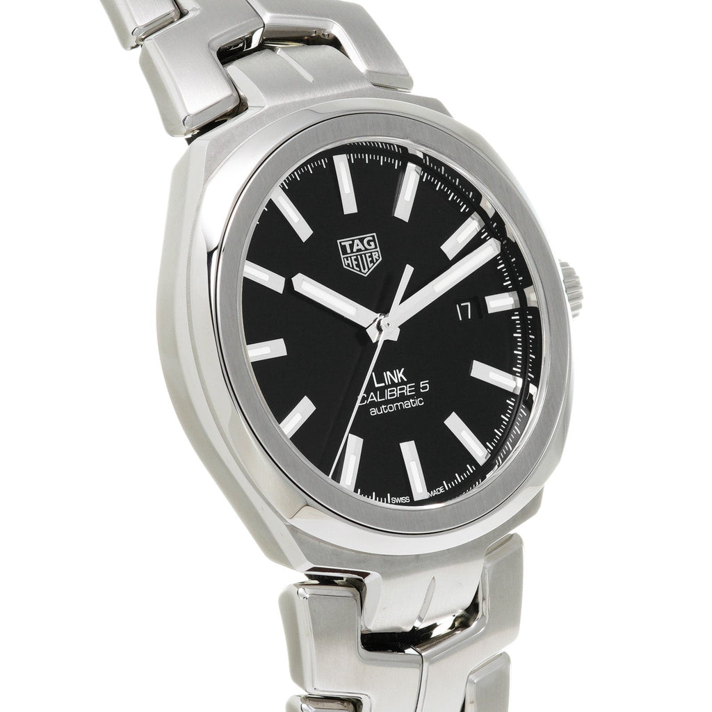 Tag Heuer Link Quartz Black Dial Silver Steel Strap Watch for Women - WBC2110.BA0603 Buy Now By Tag Heuer
