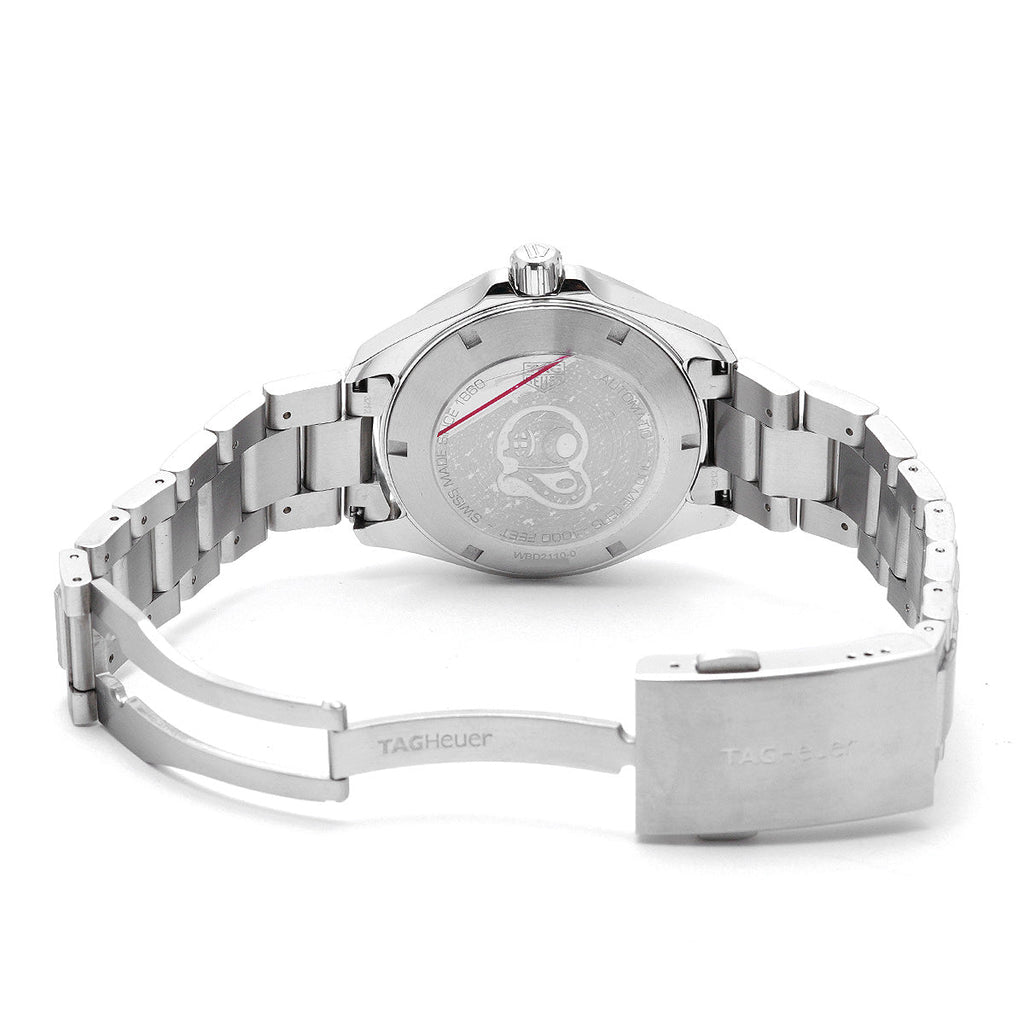 Tag Heuer Aquaracer Automatic Caliber 5 Black Dial Silver Steel Strap Watch for Men - WBD2110.BA0928 Buy Now By Tag Heuer