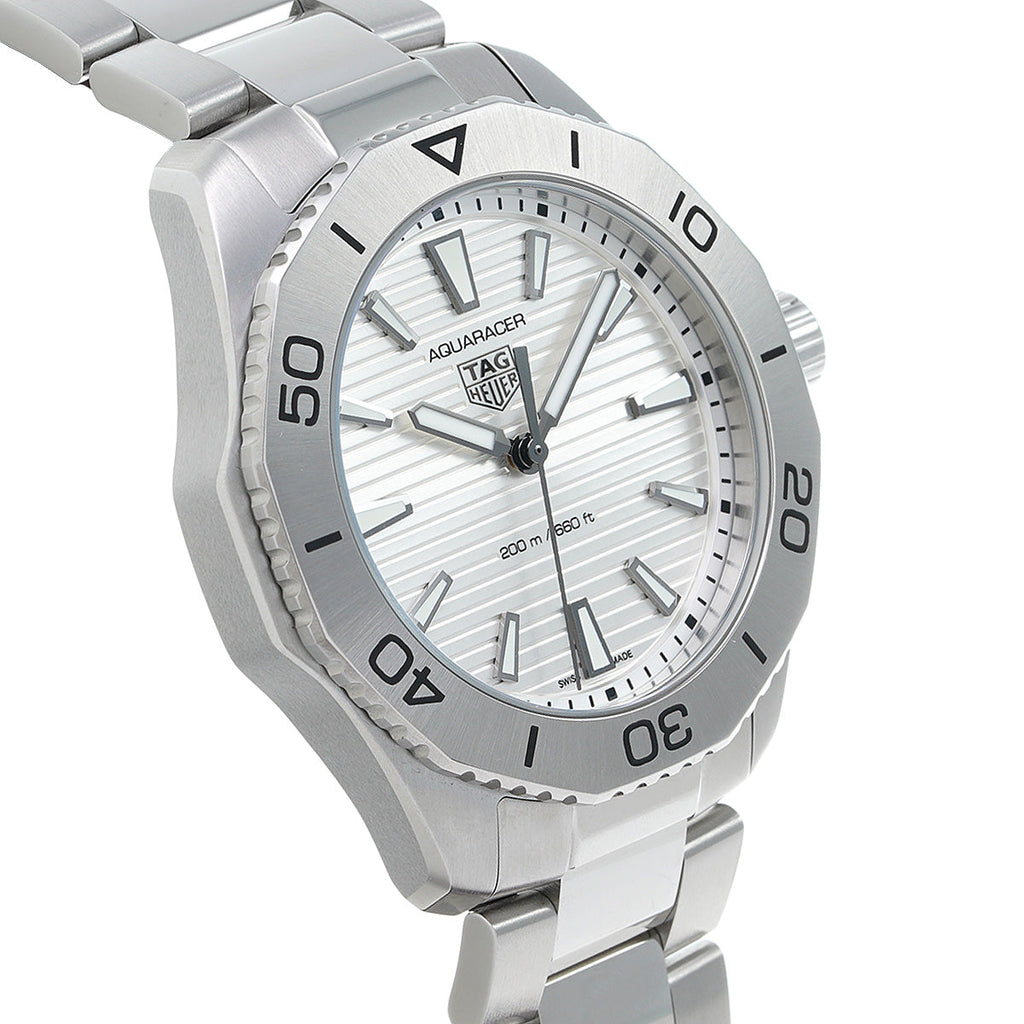 Tag Heuer Aquaracer Professional 200 Quartz Silver Dial Silver Steel Strap Watch for Men - WBP1111.BA0627 Buy Now By Tag Heuer