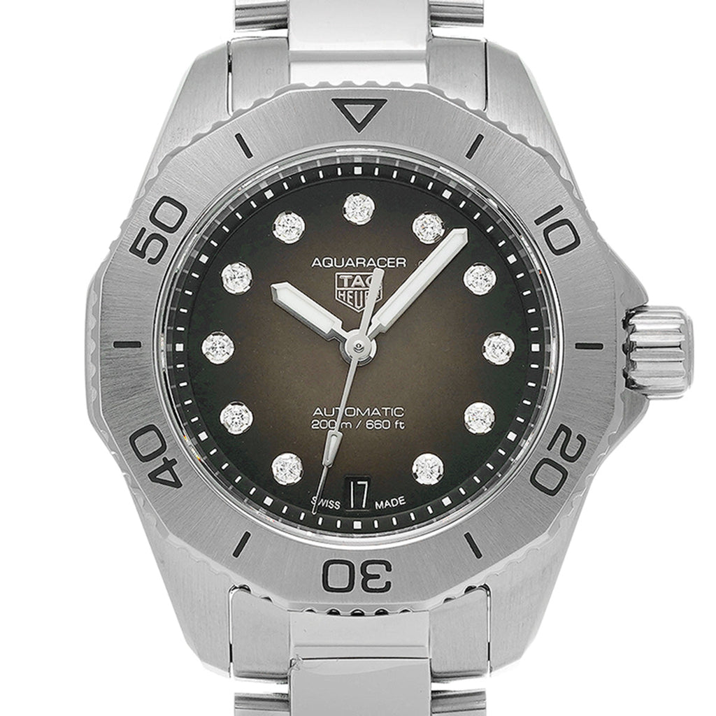Tag Heuer Aquaracer Professional 200 Automatic Black Dial Silver Steel Strap Watch for Men - WBP2410.BA0622 Buy Now By Tag Heuer