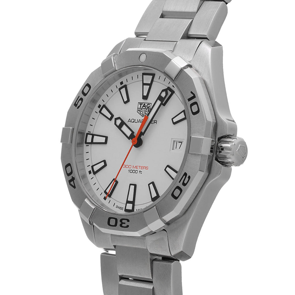Tag Heuer Aquaracer White Dial Watch for Men - WBD1111.BA0928 Buy Now By Tag Heuer