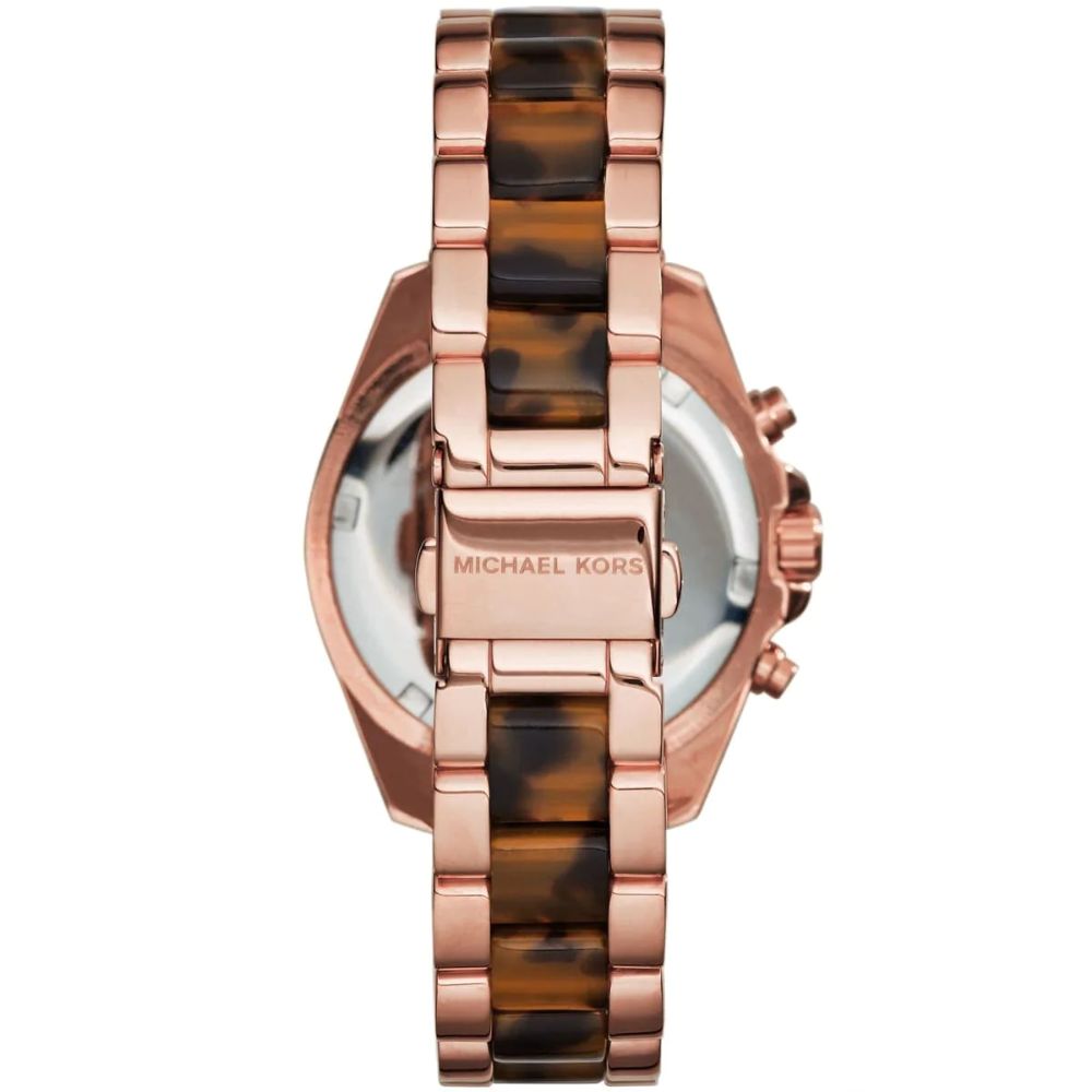 Michael Kors Bradshaw Chronograph Brown Dial Two Tone Steel Strap Watch For Women - MK5944 Buy Now By Michael Kors