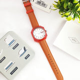 Fossil Candy White Dial Brown Leather Strap Watch for Women - ES3537 Buy Now By Fossil