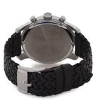 Fossil Pilot 54 Chronograph Black Dial Black Leather Strap Watch for Men - FS5181 Buy Now By Fossil