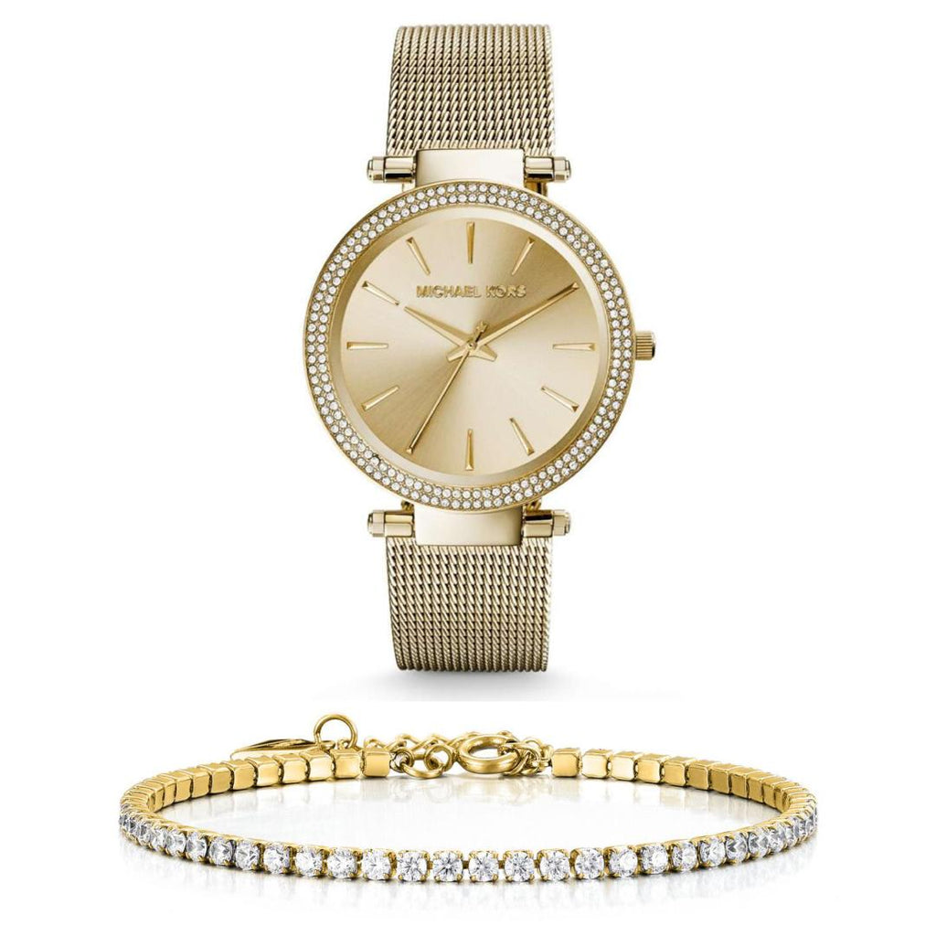 Michael Kors Darci Gold Dial Gold Mesh Bracelet Watch for Women - MK3368 Buy Now By Michael Kors