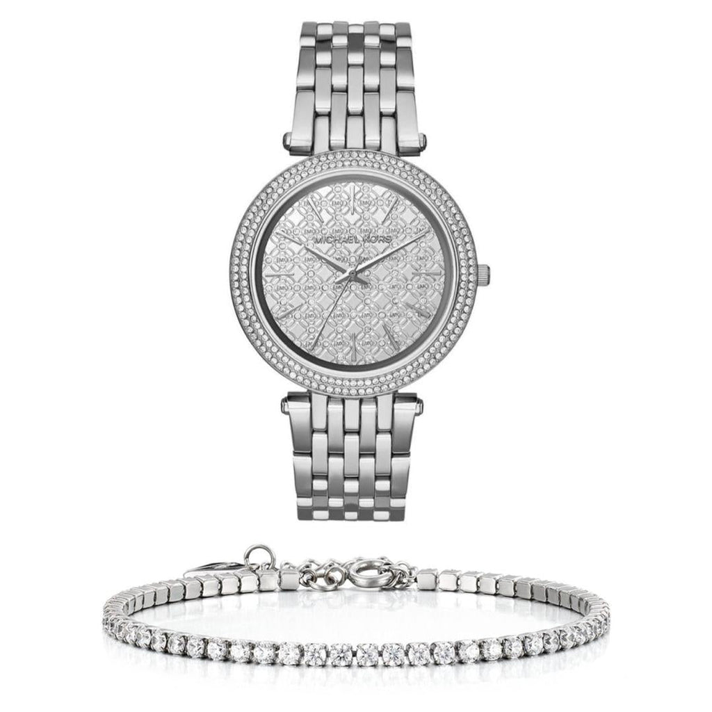 Michael Kors Darci Silver Dial Silver Steel Strap Watch for Women - MK3404 Buy Now By Michael Kors