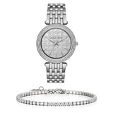 Michael Kors Darci Silver Dial Silver Steel Strap Watch for Women - MK3404 Buy Now By Michael Kors