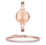 Michael Kors Jaryn Rose Gold Dial Rose Gold Steel Strap Watch For Women - MK3547 Buy Now By Michael Kors