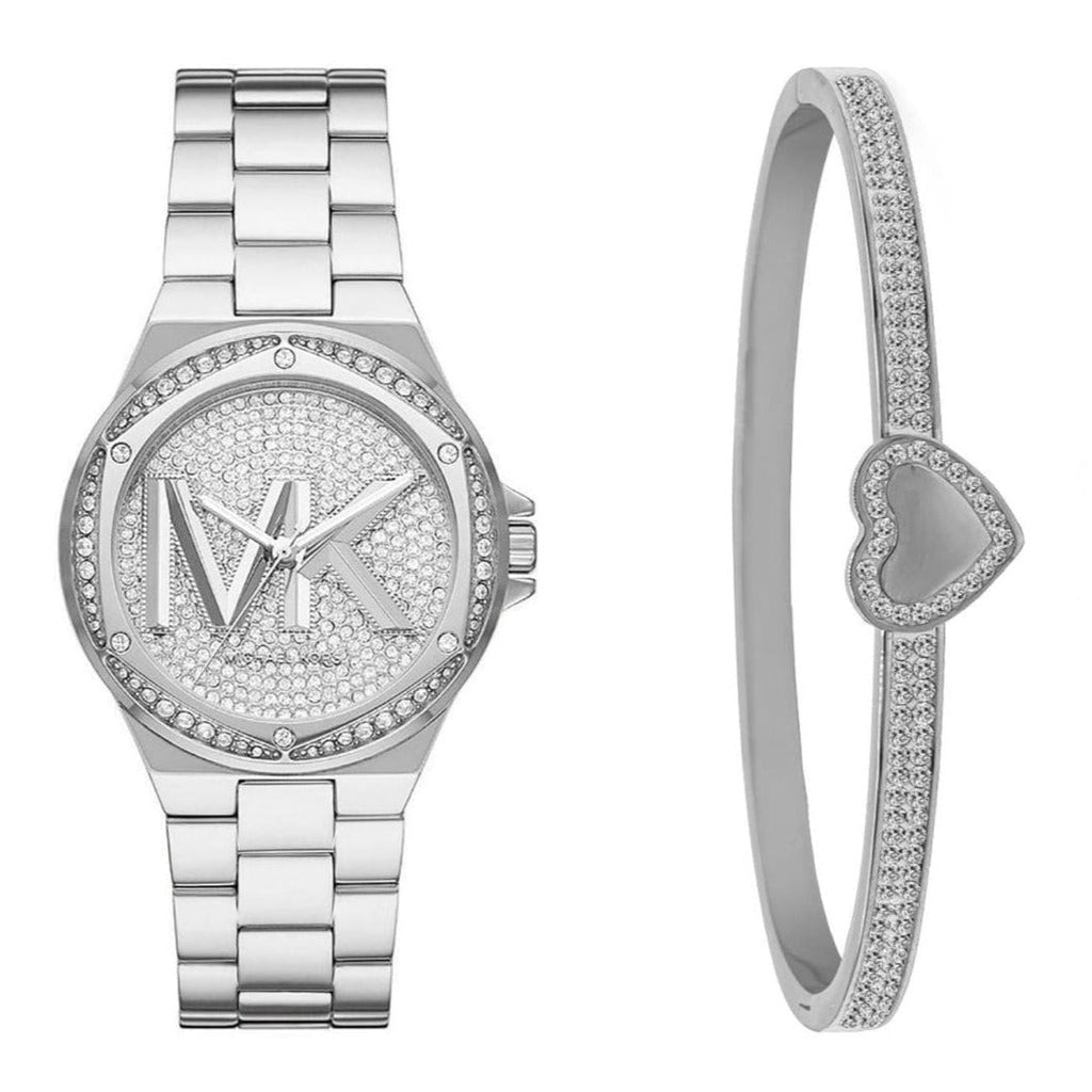 Michael Kors Lennox Quartz Silver Dial Silver Steel Strap Watch For Women - MK7234 Buy Now By Michael Kors