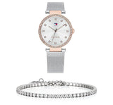 Tommy Hilfiger Lynn Quartz Silver Dial Silver Mesh Bracelet Watch For Women - 1781863 Buy Now By Tommy Hilfiger