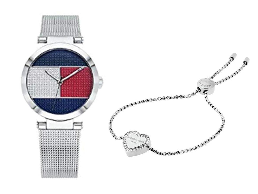 Tommy Hilfiger Quartz Multicolor Dial Silver Mesh Bracelet Watch For Women - 1781866 Buy Now By Tommy Hilfiger