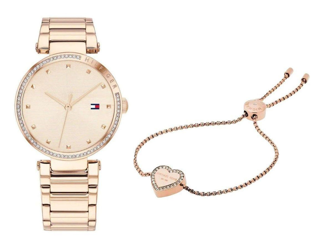Tommy Hilfiger Lynn Quartz Rose Gold Dial Rose Gold Steel Strap Watch For Women - 1782237 Buy Now By Tommy Hilfiger