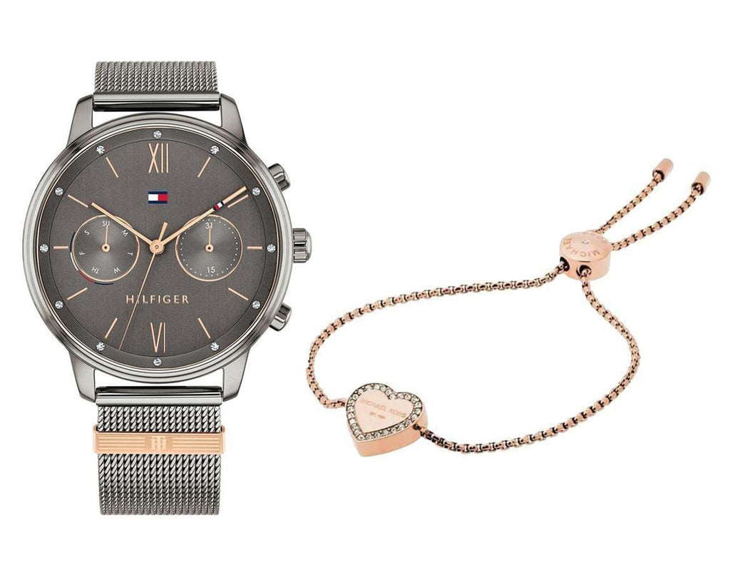 Tommy Hilfiger Blake Quartz Grey Dial Silver Mesh Bracelet Watch for Men - 1782304 Buy Now By Tommy Hilfiger