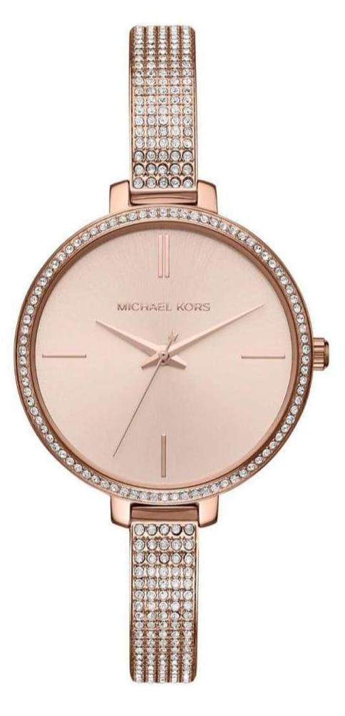 Michael Kors Jaryn Quartz Rose Gold Dial Rose Gold Steel Strap Watch For Women - MK3785 Buy Now By Michael Kors
