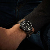 Seiko 5 Sport Automatic Black Dial Green Nylon Strap Watch For Men - SRPD65K4 Buy Now By Seiko