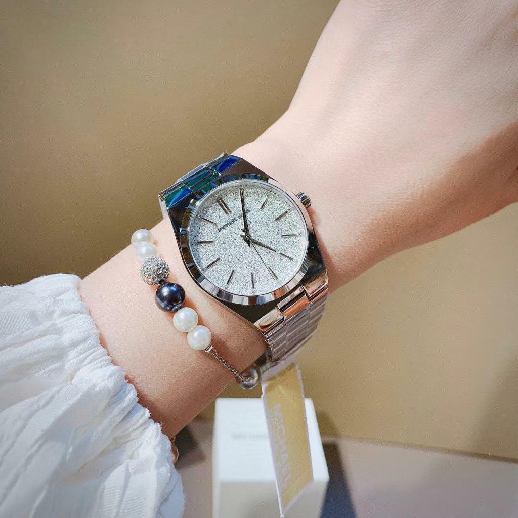 Michael Kors Channing Three Hand Silver Dial Silver Steel Strap Watch For Women - MK6626 Buy Now By Michael Kors