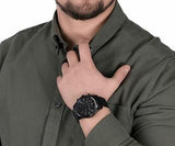 Michael Kors Lexington Chronograph Black Dial Black Steel Strap Watch For Men - MK8591 Buy Now By Michael Kors