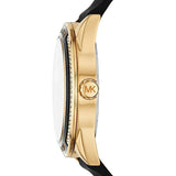 Michael Kors Quartz Black Dial Black Silicone Strap Watch For Women - MK6944 Buy Now By Michael Kors