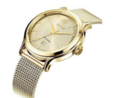 Maserati Epoca Golden Dial Golden Mesh Bracelet Watch For Men - R8853118003 Buy Now By Maserati