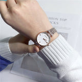 Emporio Armani Gianni T-Bar Quartz White Dial Rose Gold Steel Strap Watch For Women - AR11267 Buy Now By Emporio Armani