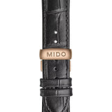 Mido Commander Automatic Black Dial Black Leather Strap Watch For Men - M021.407.36.411.00 Buy Now By Mido