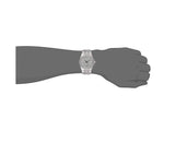 Bulova Crystal Pave Silver Dial Silver Steel Strap Watch for Men - 96B235 Buy Now By Bulova