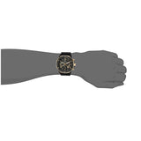 Bulova Marine Star Chronograph Black Dial Black Rubber Strap Watch for Men - 98B278 Buy Now By Bulova