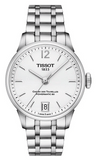Tissot Chemin Des Tourelles Powermatic 80 Lady White Dial Silver Steel Strap Watch For Women - T099.207.11.037.00 Buy Now By Tissot