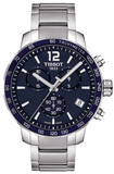 Tissot Quickster Chronograph Blue Dial Watch For Men - T095.417.11.047.00 Buy Now By Tissot